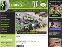 Tablet Screenshot of lurkoufc.hu